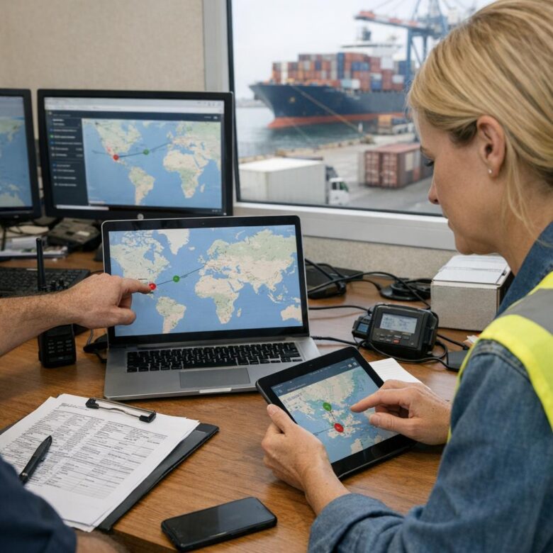 Resolving Real-Time Tracking Discrepancies in International Freight Shipping