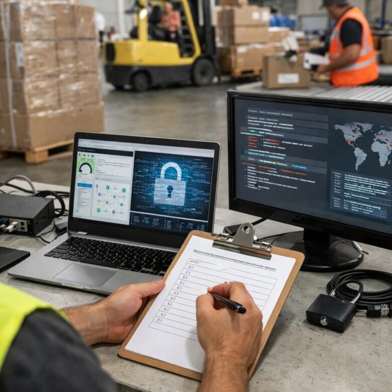Evaluating the Cybersecurity Posture of Third-Party Logistics Vendors