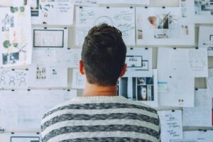 concept, man, papers, person, plan, planning, research, thinking, whiteboard, blue paper, blue thinking, blue research, blue plan, blue planning, blue think, plan, plan, planning, planning, research, research, research, research, research, thinking, thinking, thinking, thinking